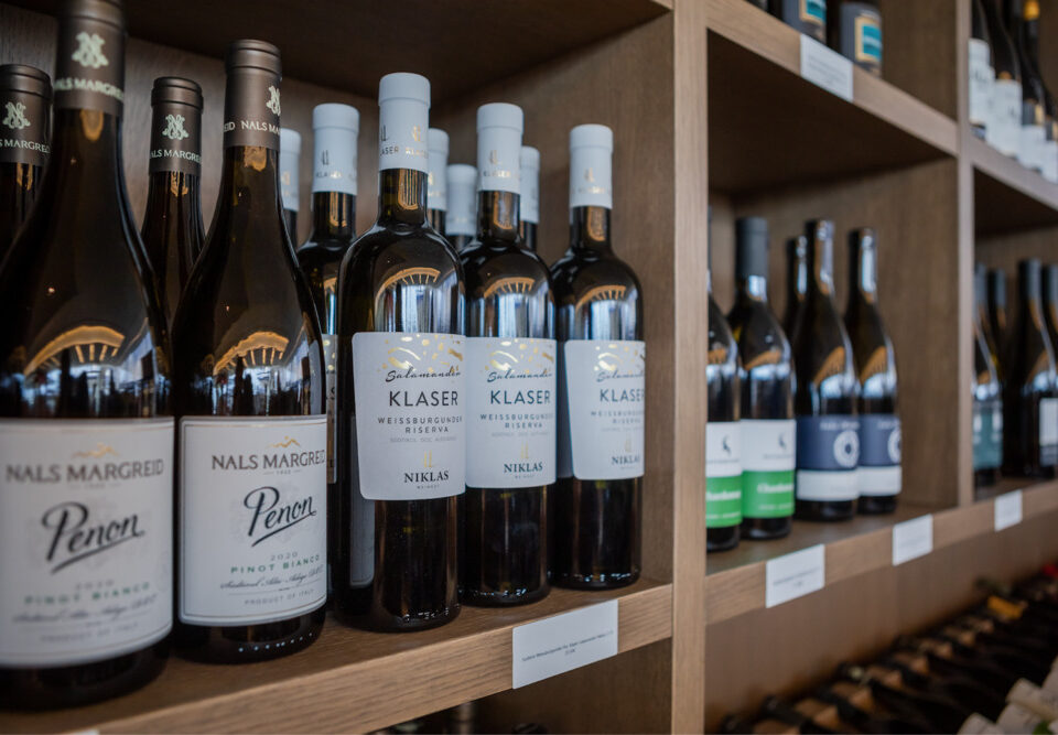 Lokale Weine für einen Qualitätsaperitif in Bozen und Meran